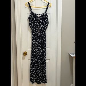 Ann Taylor Loft Butterfly Jumpsuit